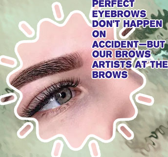 Eye brows laminated