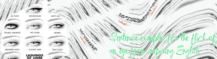 Eye flick