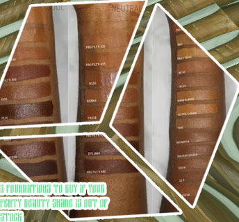 Fenty foundation shades