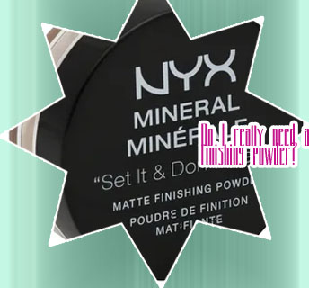 Finishing powder