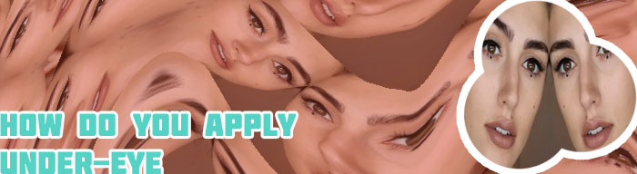 Under eye makeup