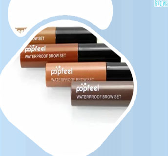 Waterproof brow mascara